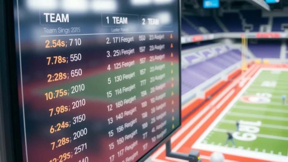 Poängställning i Utsiktens BK