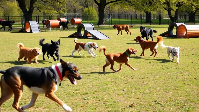 Var finns närmaste hundpark nära mig